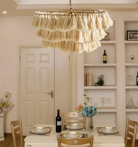Fela Tassel Chandelier
