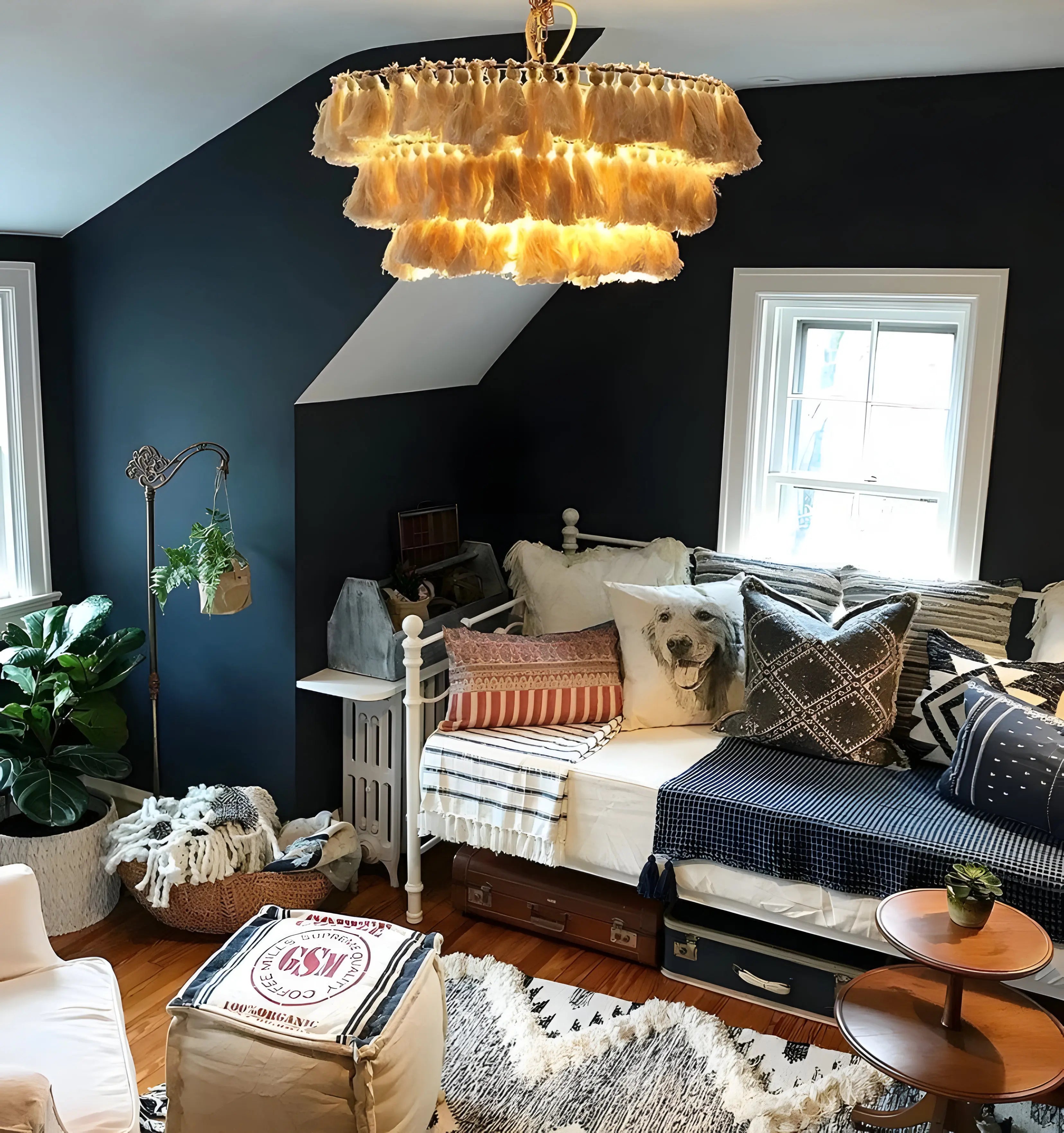 Fela Tassel Chandelier