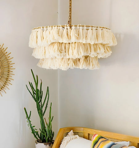 Fela Tassel Chandelier