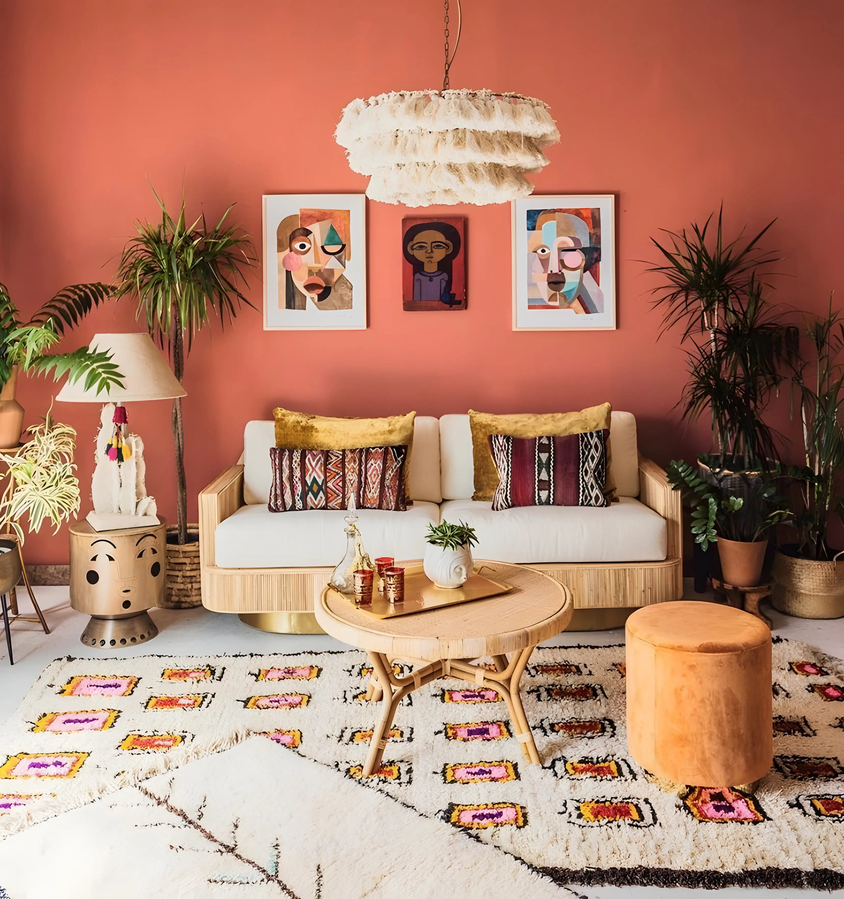 Fela Tassel Chandelier