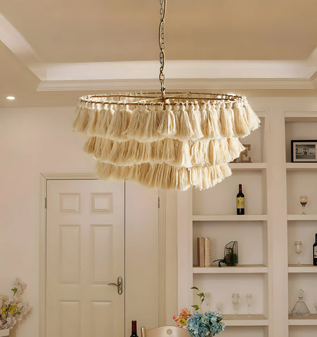 Fela Tassel Chandelier