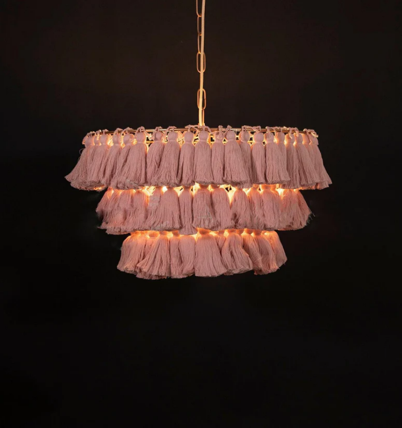 Fela Tassel Chandelier