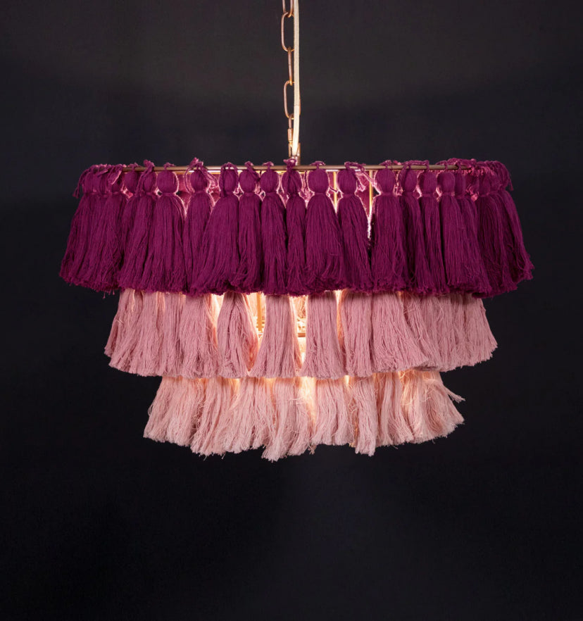Fela Tassel Chandelier