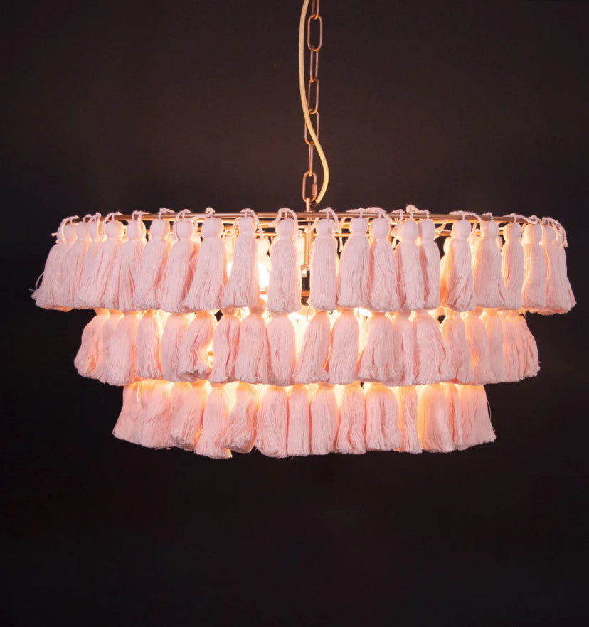 Fela Tassel Chandelier