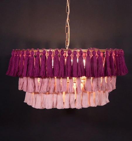 Fela Tassel Chandelier