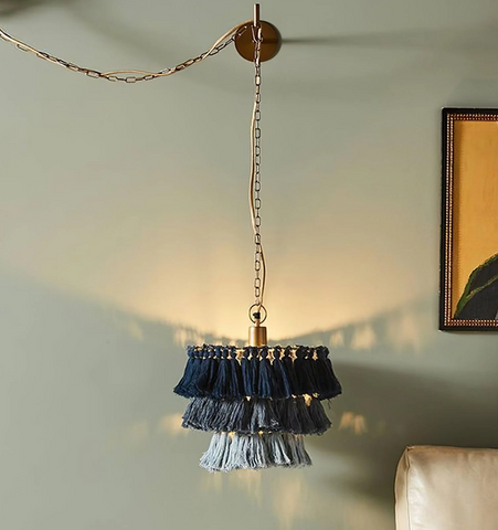 Fela Tassel Wall Lamp
