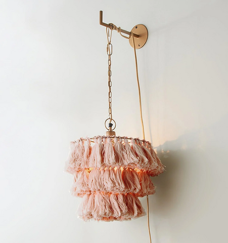 Fela Tassel Wall Lamp