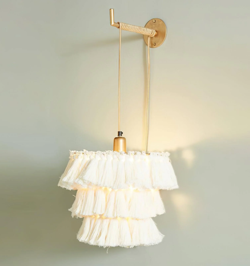 Fela Tassel Wall Lamp