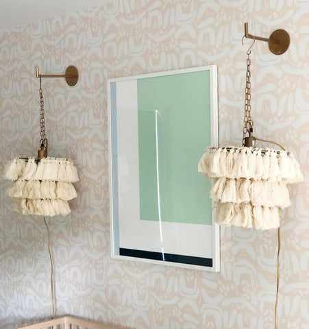 Fela Tassel Wall Lamp