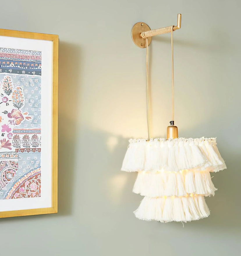 Fela Tassel Wall Lamp