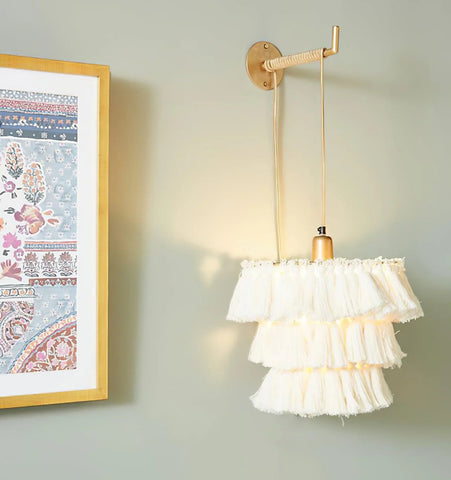 Fela Tassel Wall Lamp