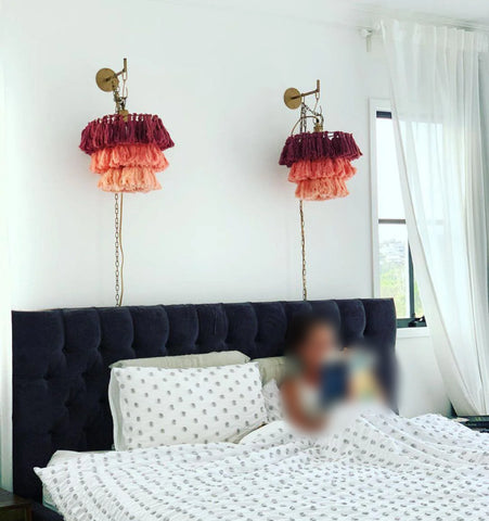 Fela Tassel Wall Lamp