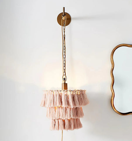 Fela Tassel Wall Lamp