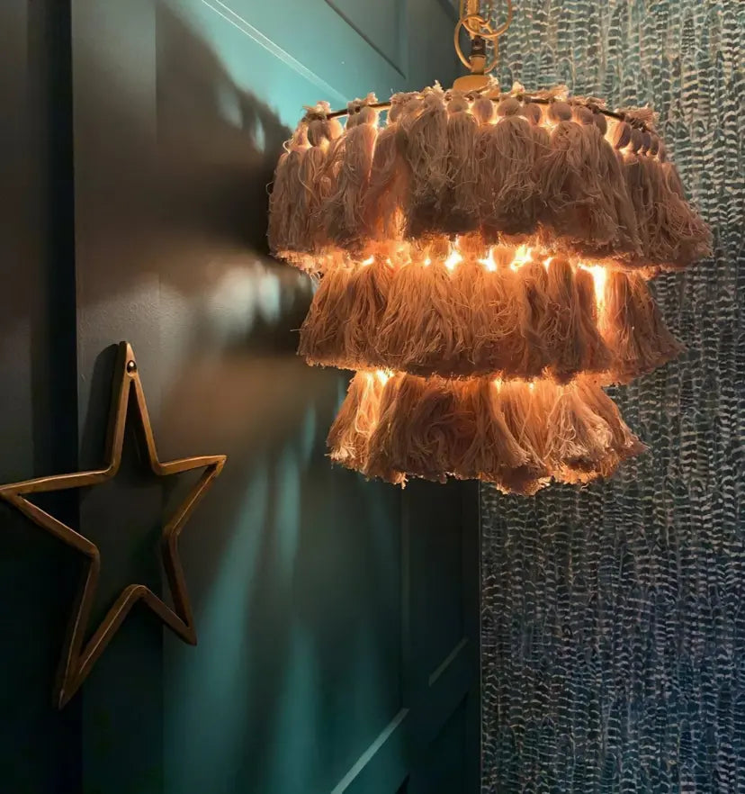 Fela Tassel Wall Lamp