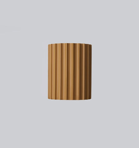 FLUTED RESIN WALL LAMP