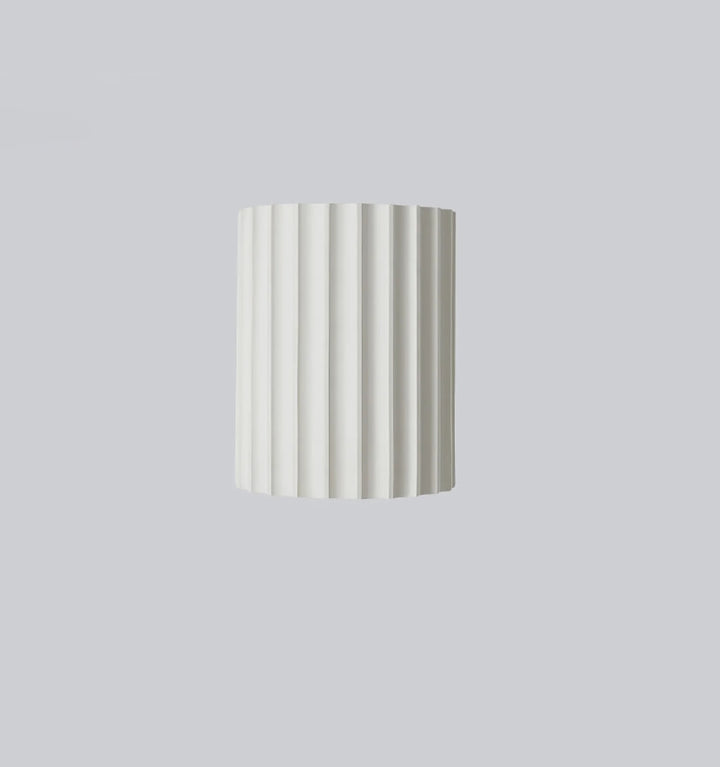 FLUTED RESIN WALL LAMP