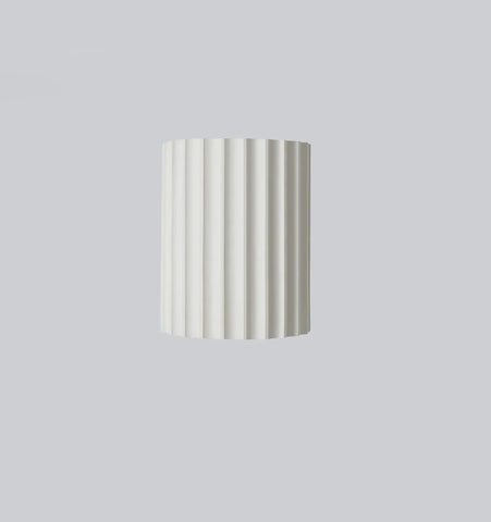 FLUTED RESIN WALL LAMP
