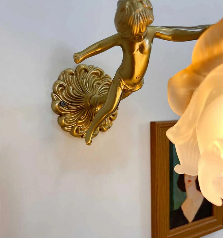 Flying Angel Wall Light