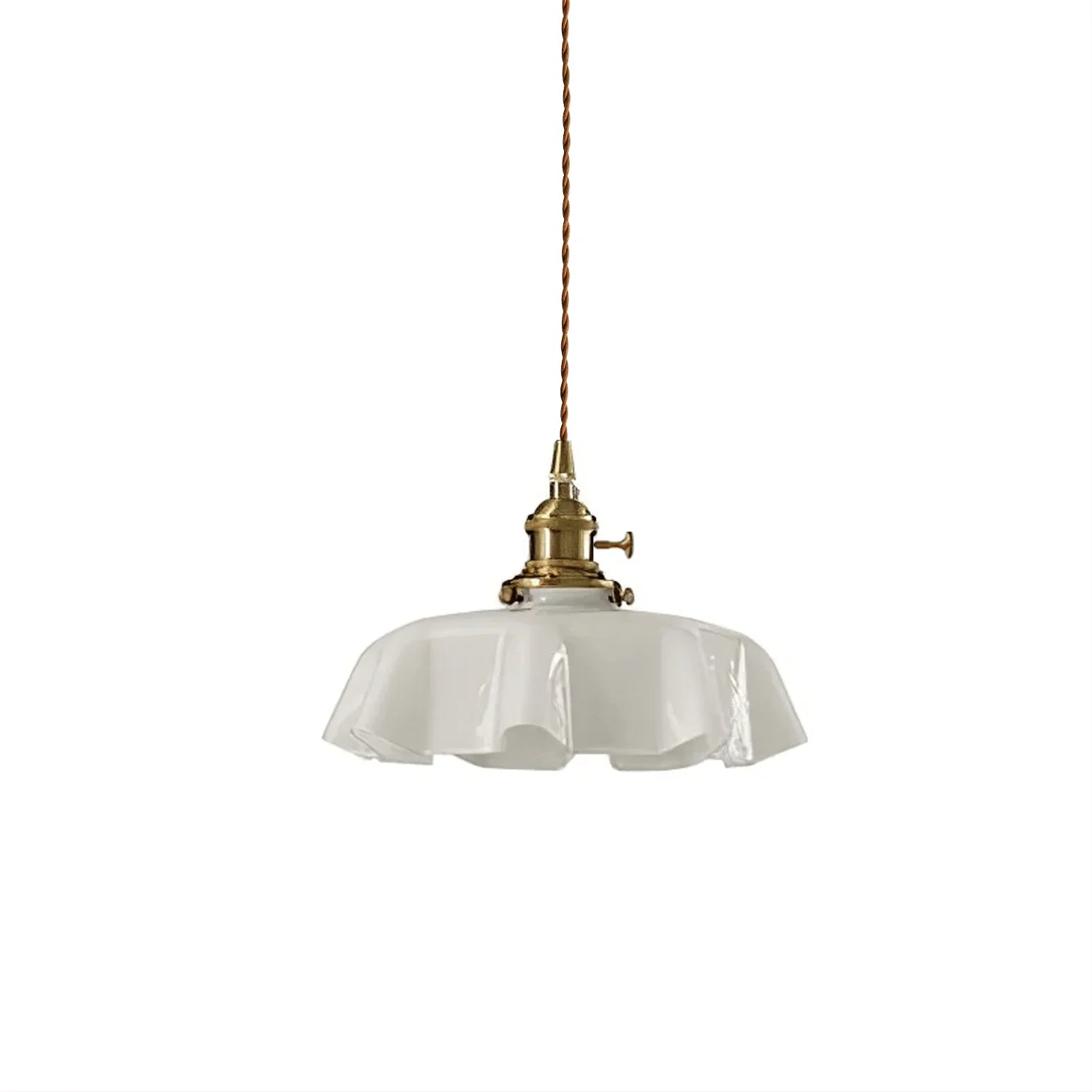French Flower Pendant Light