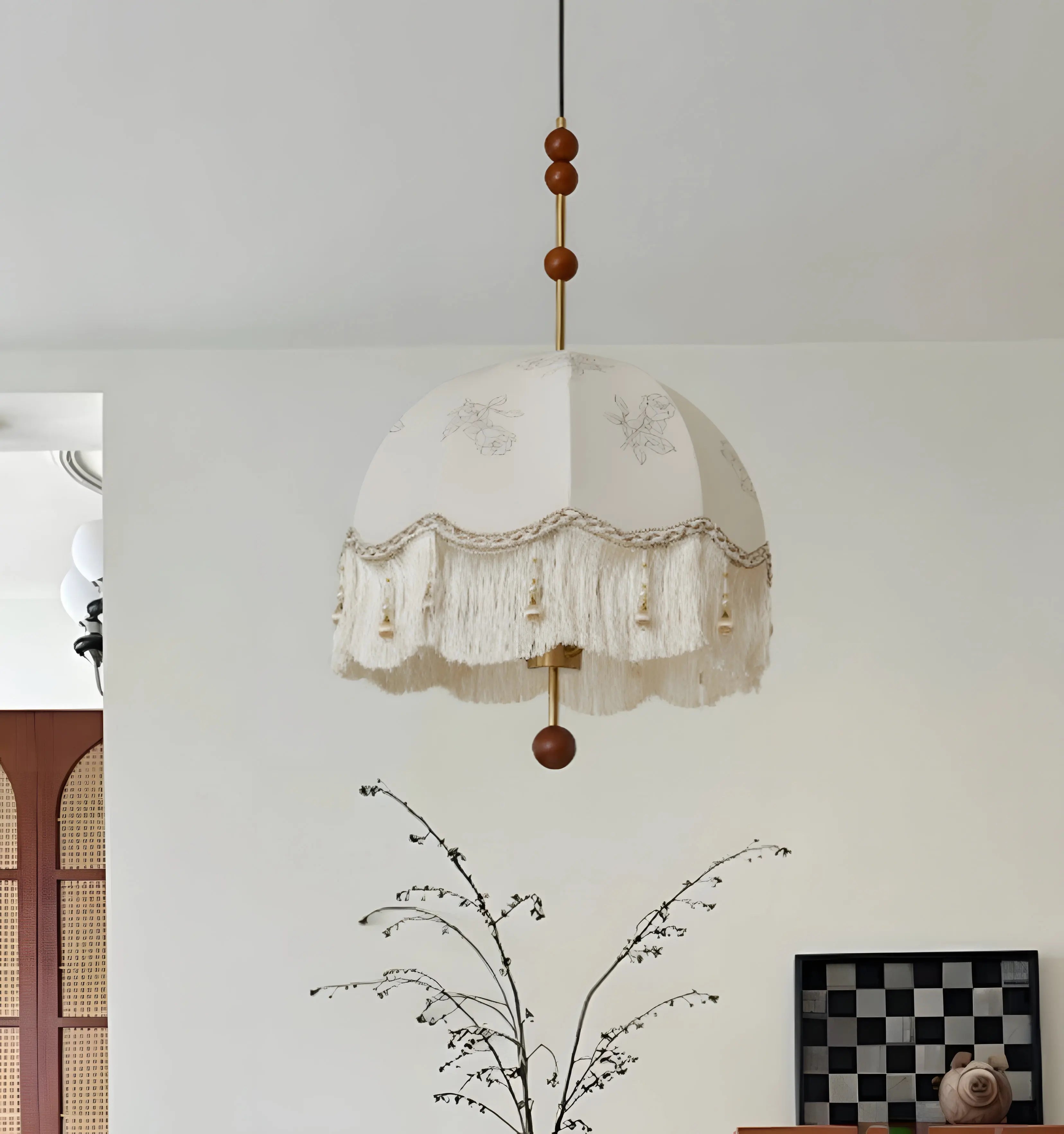 Frill Fringe Pendant Lamp