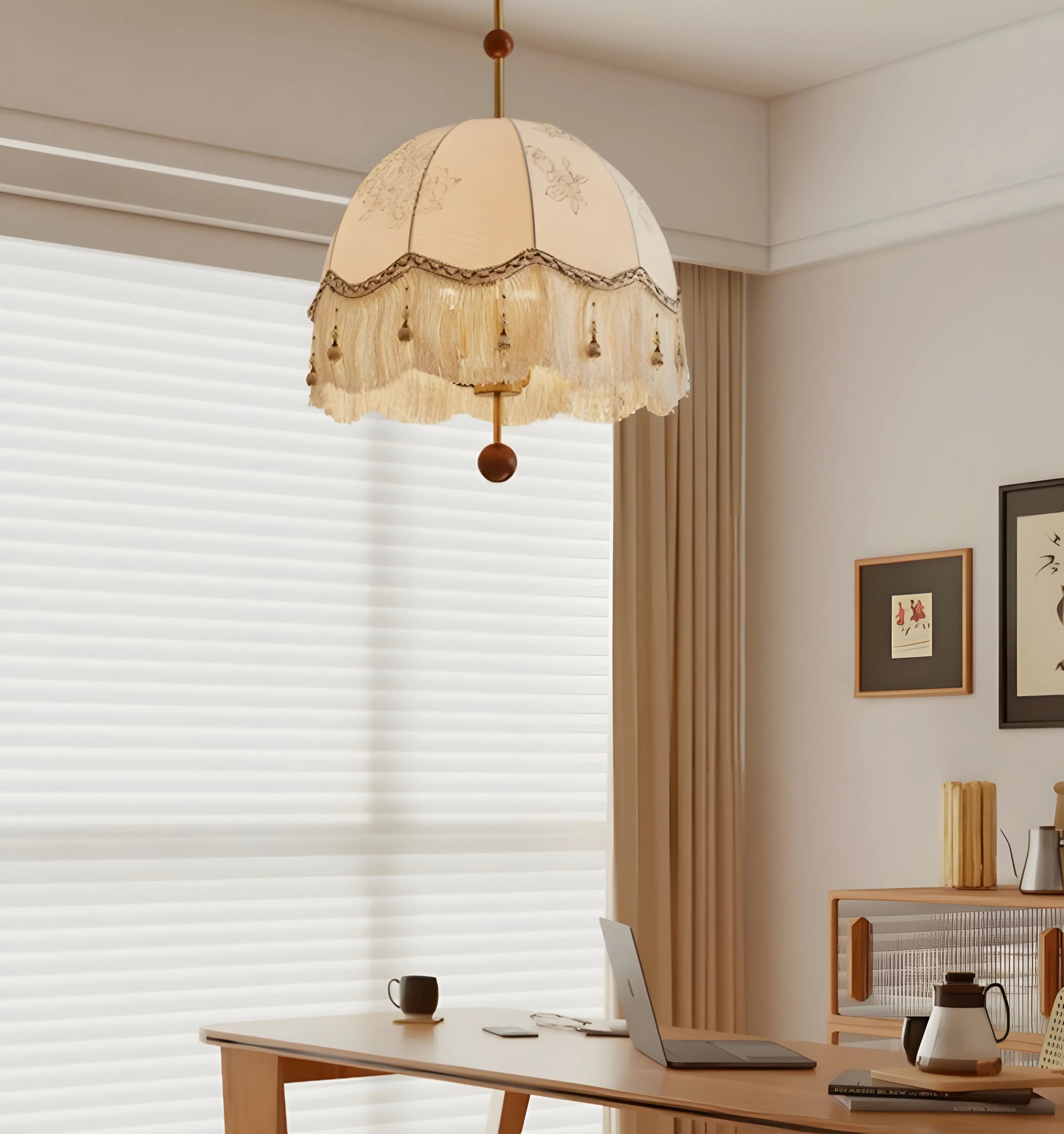 Frill Fringe Pendant Lamp