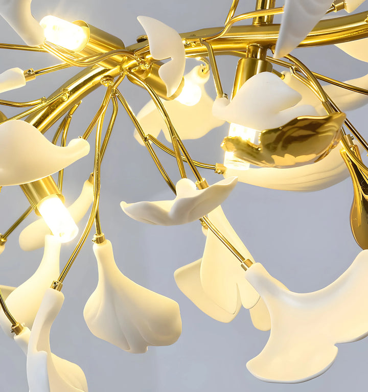 GINGKO CHANDELIER D