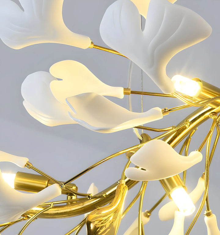 GINGKO CHANDELIER D