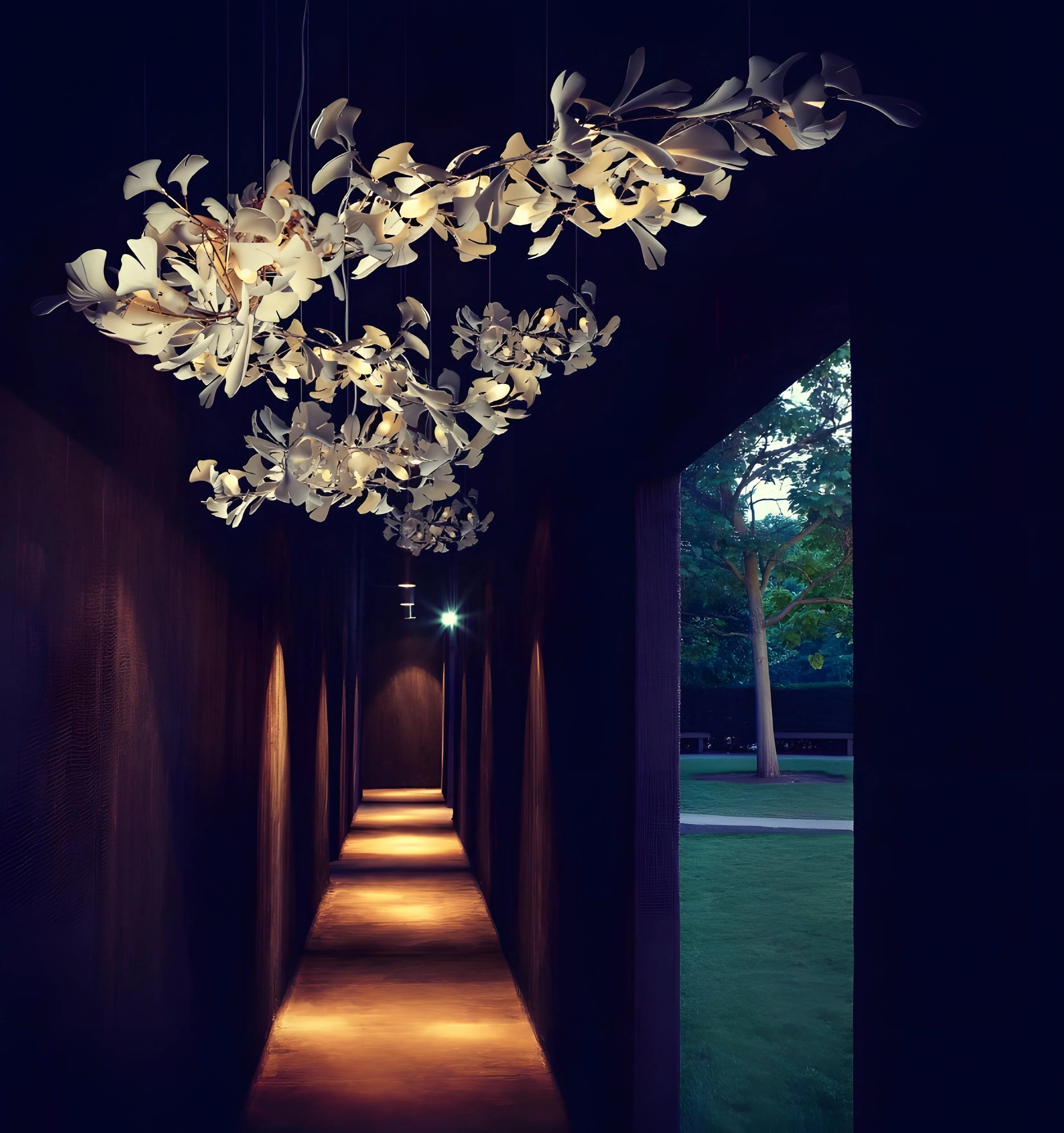 GINGKO CHANDELIER E