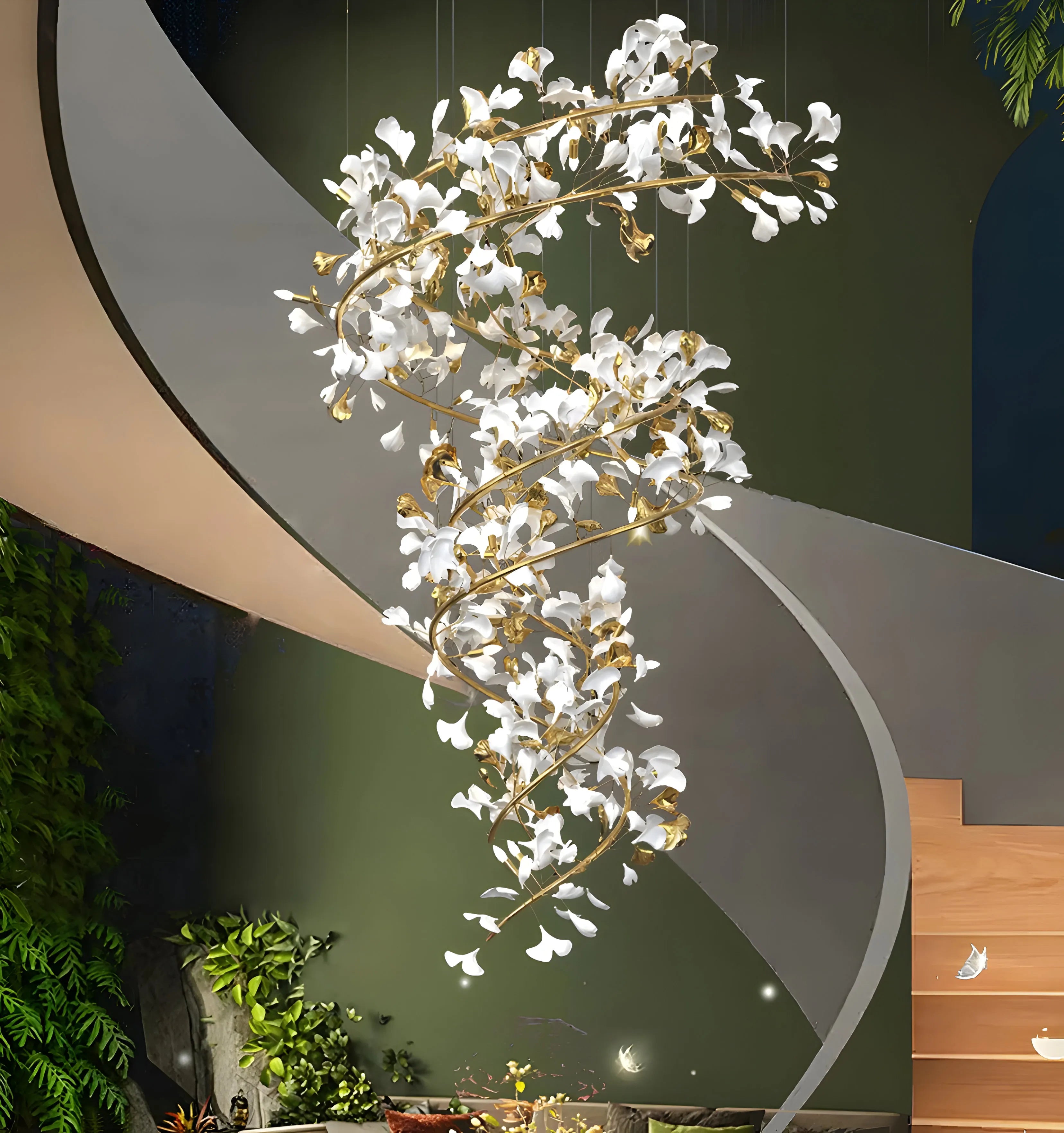 GINGKO CHANDELIER Q