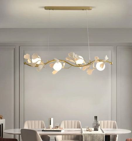 Gingko Glass Chandelier