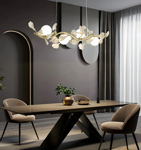 Gingko Glass Chandelier
