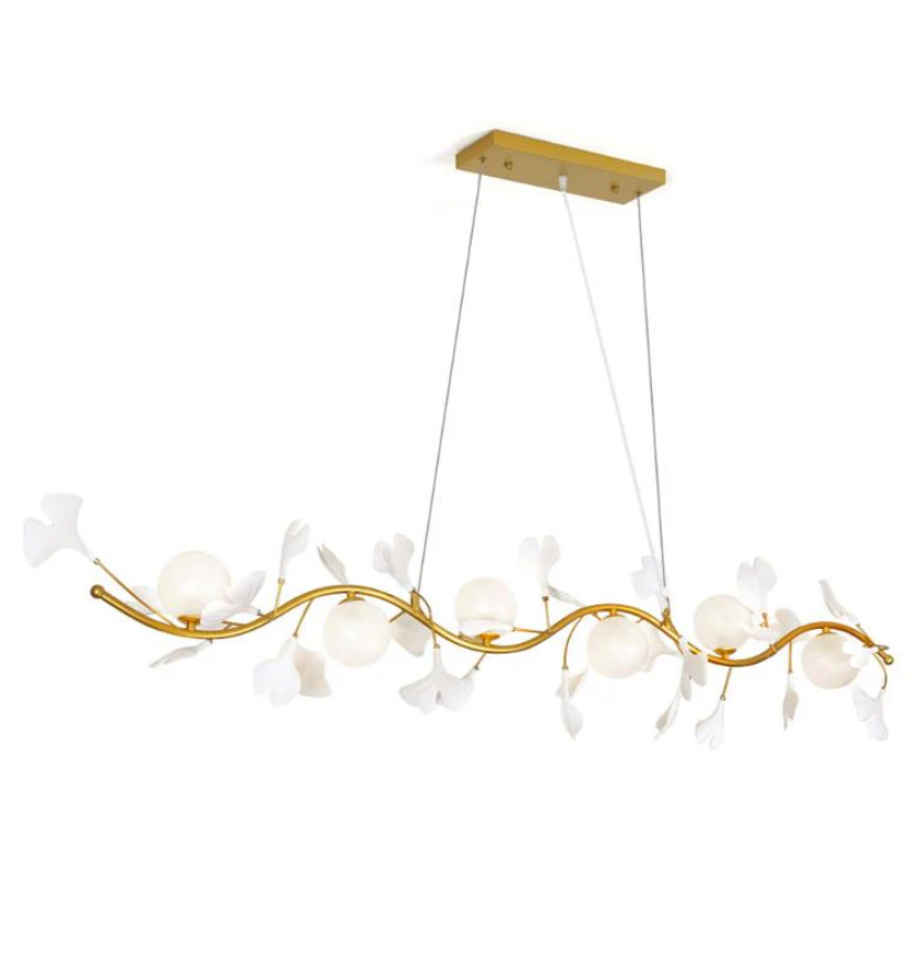 Gingko Glass Chandelier