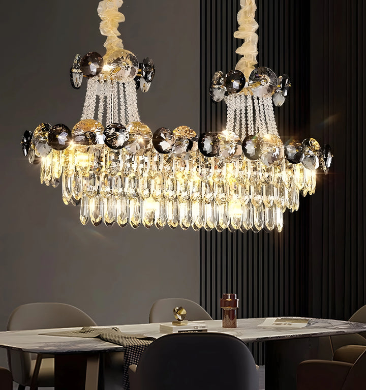 GIORO CRYSTAL CHANDELIER