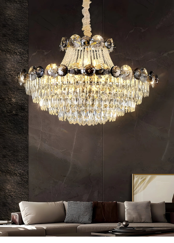 GIORO CRYSTAL CHANDELIER