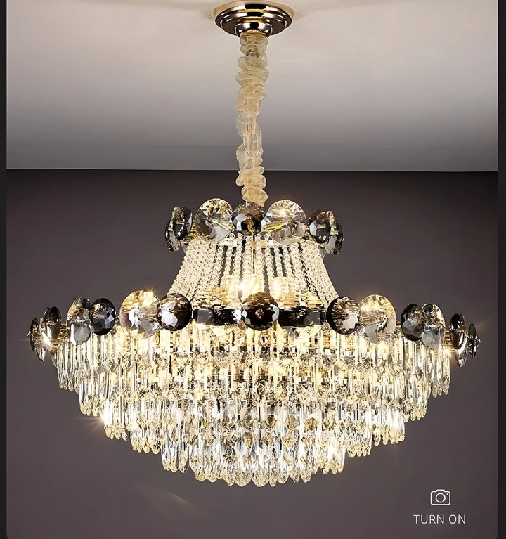 GIORO CRYSTAL CHANDELIER