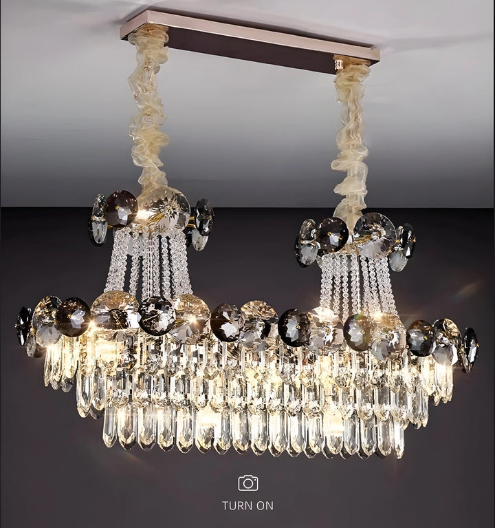 GIORO CRYSTAL CHANDELIER