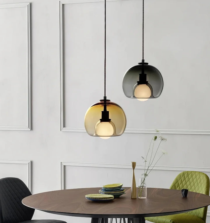 CARLOS GLASS BUBBLE PENDANT LIGHTS