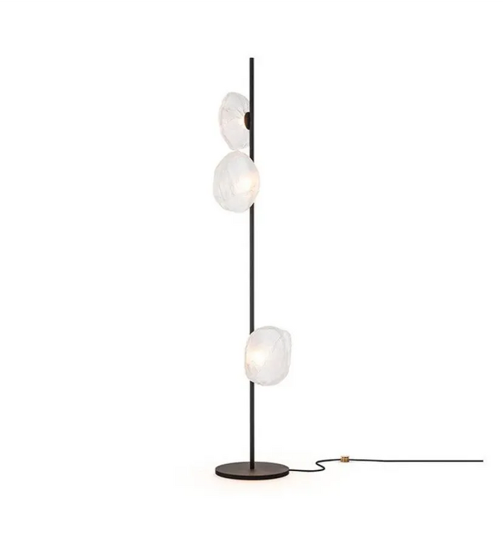 GLASS PETALS FLOOR LAMP