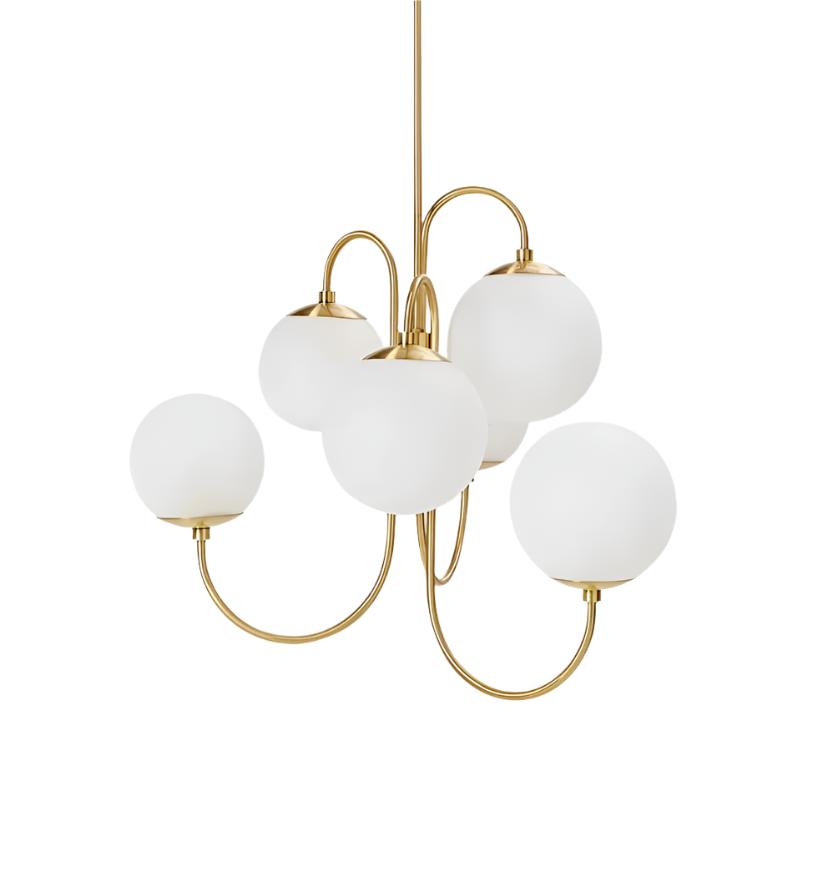 GOOSENECK CHANDELIER
