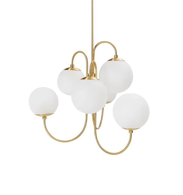 GOOSENECK CHANDELIER