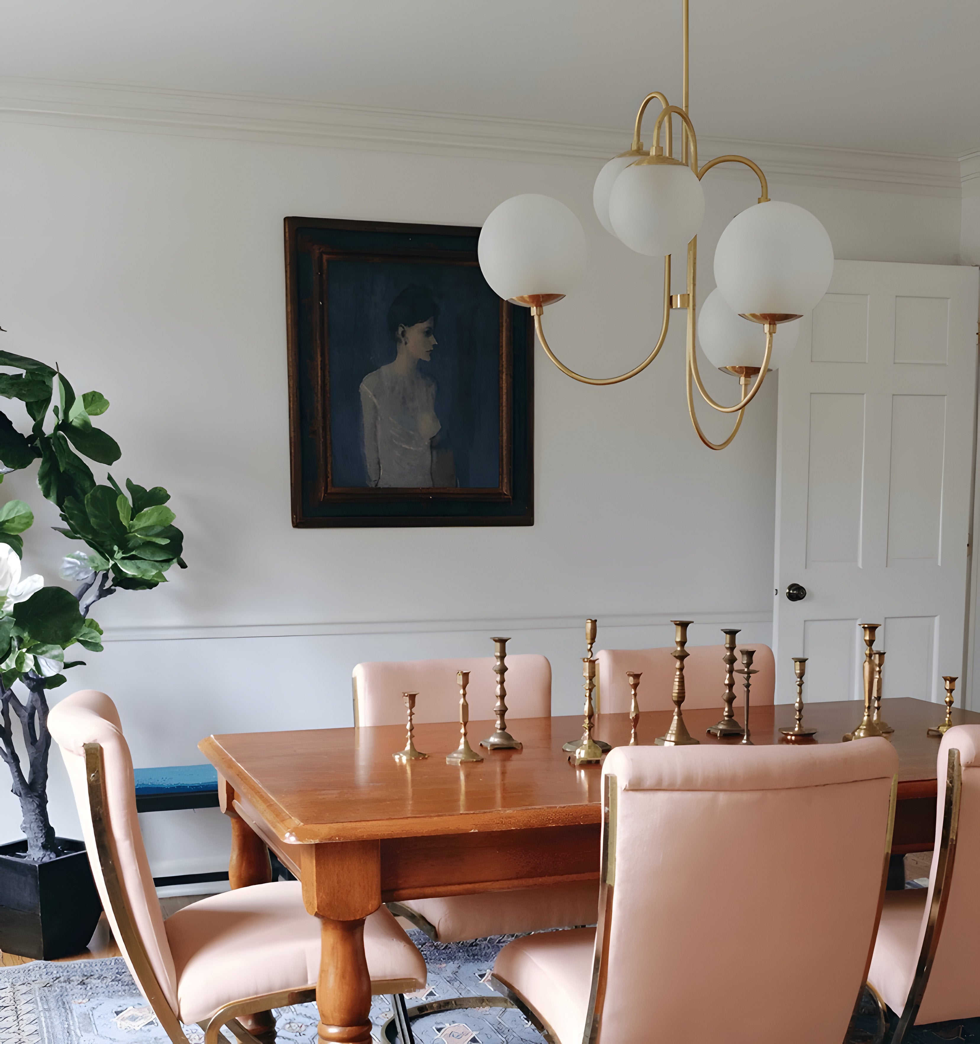GOOSENECK CHANDELIER