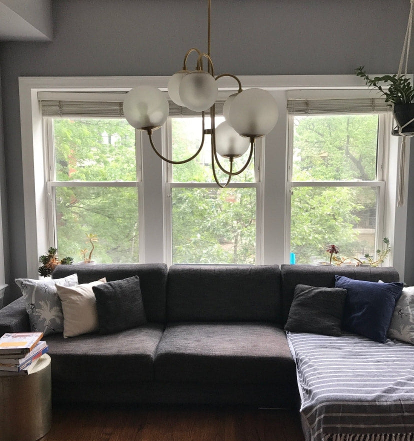 GOOSENECK CHANDELIER