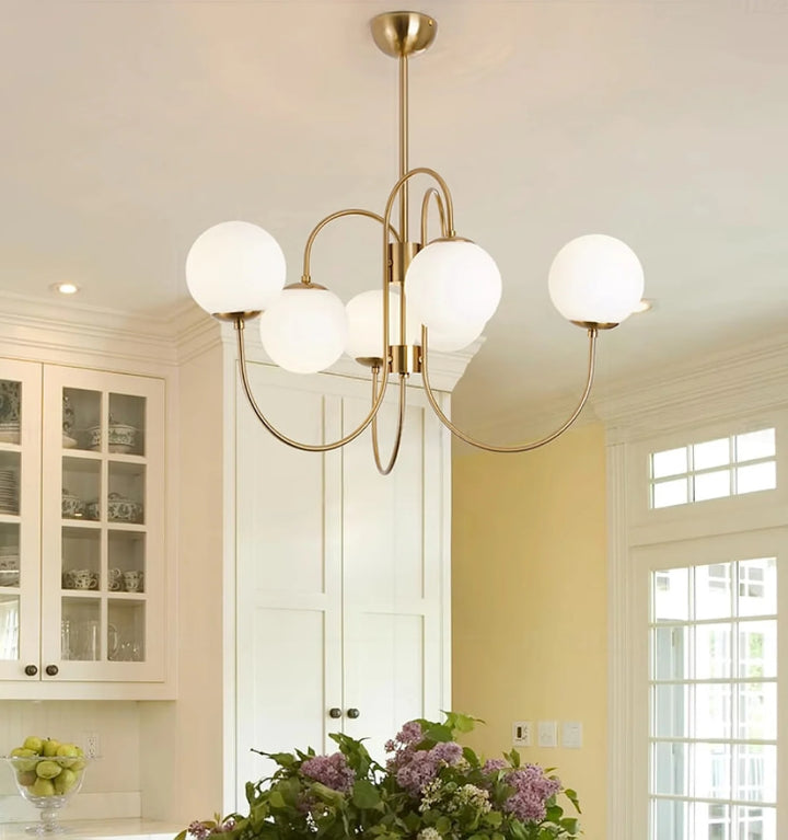 GOOSENECK CHANDELIER