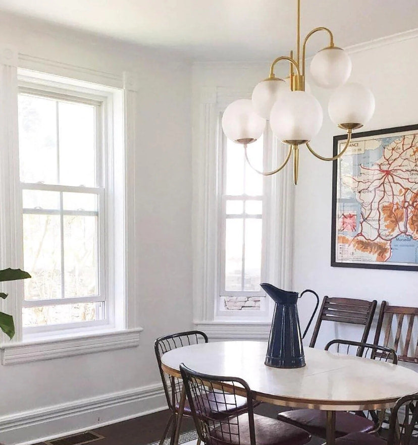 GOOSENECK CHANDELIER