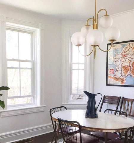 GOOSENECK CHANDELIER