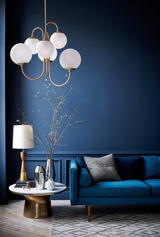 GOOSENECK CHANDELIER