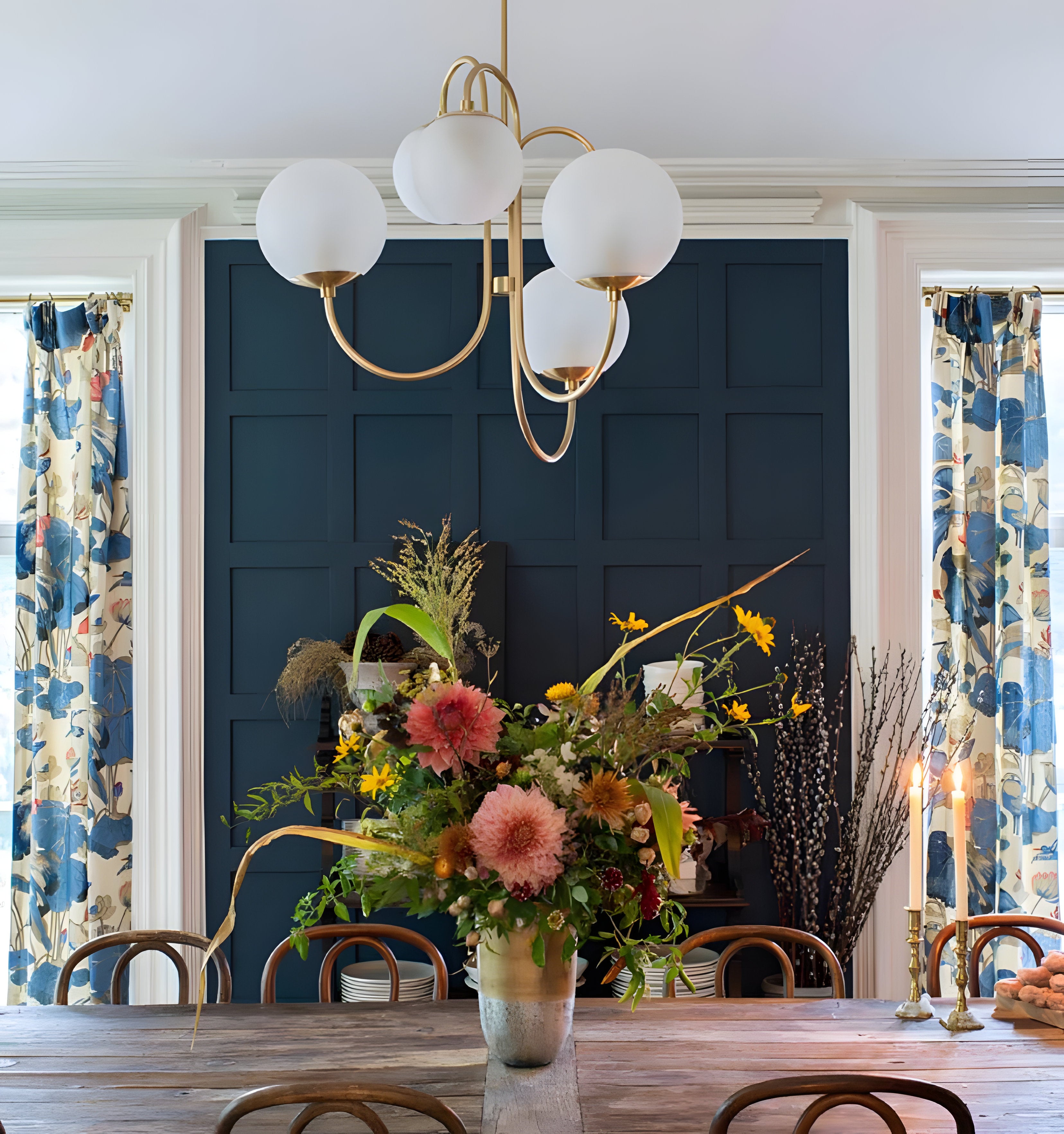 GOOSENECK CHANDELIER