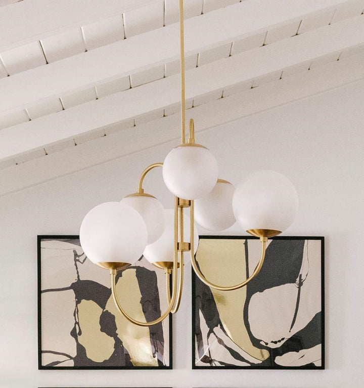 GOOSENECK CHANDELIER