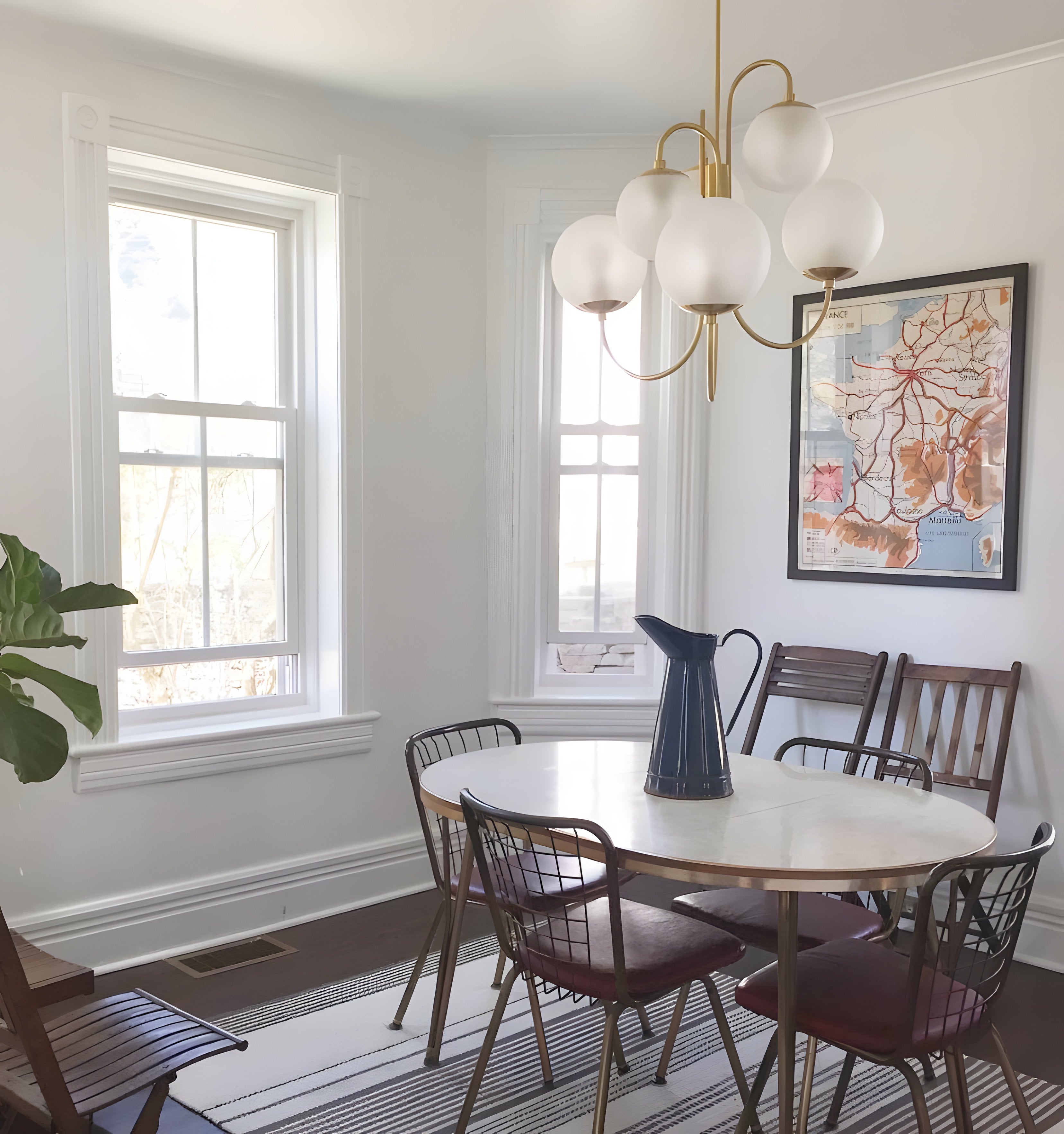 GOOSENECK CHANDELIER