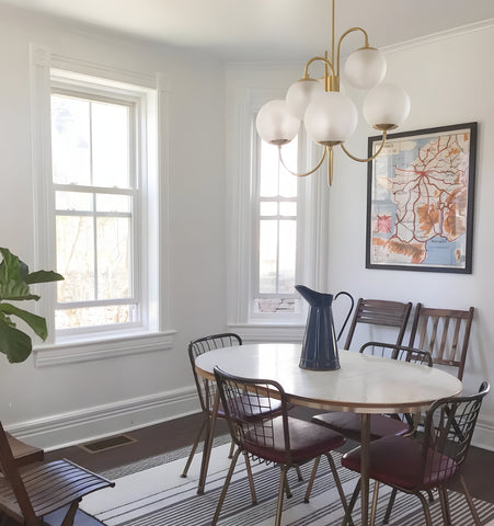 GOOSENECK CHANDELIER